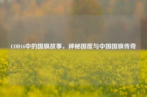 COD16中的国旗故事，神秘国度与中国国旗传奇