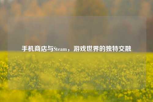 手机商店与Steam，游戏世界的独特交融