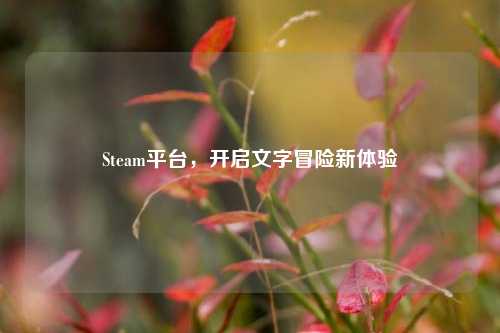Steam平台，开启文字冒险新体验