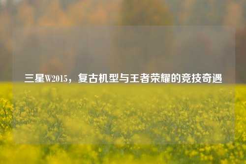 三星W2015，复古机型与王者荣耀的竞技奇遇