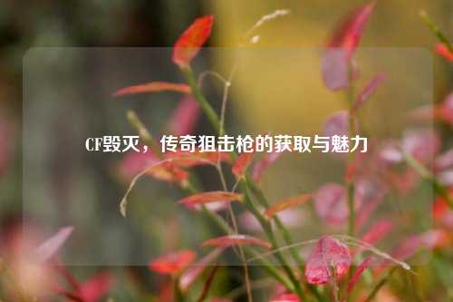 CF毁灭，传奇狙击枪的获取与魅力