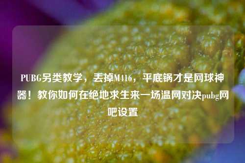 PUBG另类教学，丢掉M416，平底锅才是网球神器！教你如何在绝地求生来一场温网对决pubg网吧设置