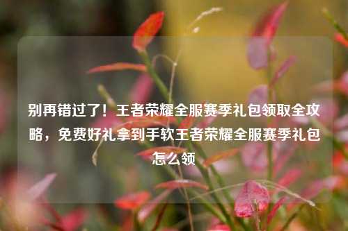 别再错过了！王者荣耀全服赛季礼包领取全攻略，免费好礼拿到手软王者荣耀全服赛季礼包怎么领