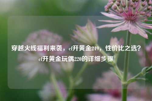 穿越火线福利来袭，cf开黄金249，性价比之选？cf开黄金玩偶220的详细步骤