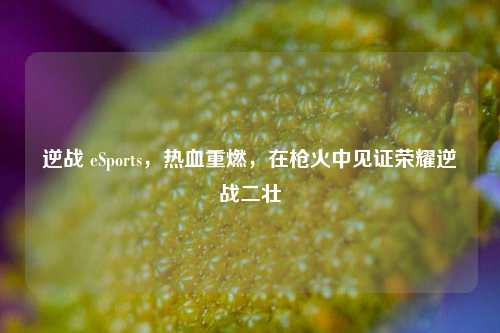 逆战 eSports,热血重燃,在枪火中见证荣耀逆战二壮