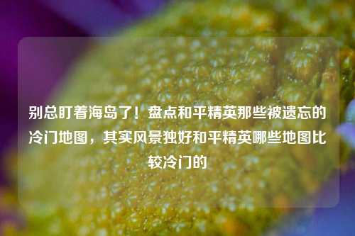 别总盯着海岛了！盘点和平精英那些被遗忘的冷门地图，其实风景独好和平精英哪些地图比较冷门的