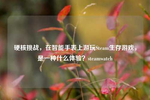 硬核挑战，在智能手表上游玩Steam生存游戏，是一种什么体验？steamwatch