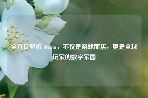 全方位解析 Steam，不仅是游戏商店，更是全球玩家的数字家园
