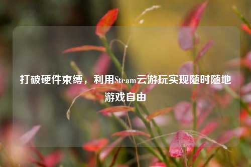 打破硬件束缚，利用Steam云游玩实现随时随地游戏自由