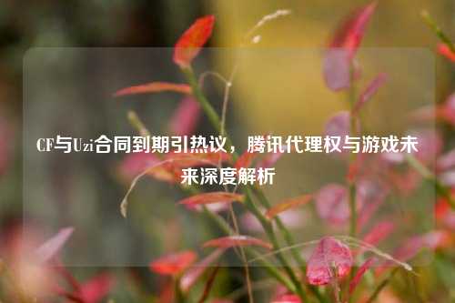 CF与Uzi合同到期引热议，腾讯代理权与游戏未来深度解析