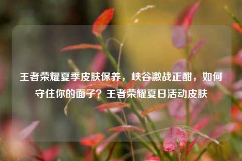 王者荣耀夏季皮肤保养,峡谷激战正酣,如何守住你的面子?王者荣耀夏日活动皮肤