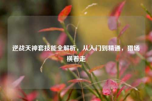 逆战天神套技能全解析，从入门到精通，猎场横着走