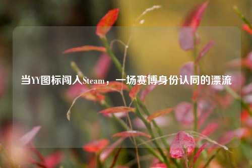 当YY图标闯入Steam,一场赛博身份认同的漂流