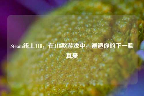 Steam线上118,在118款游戏中,邂逅你的下一款真爱