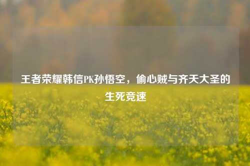 王者荣耀韩信PK孙悟空,偷心贼与齐天大圣的生死竞速