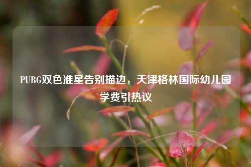 PUBG双色准星告别描边，天津格林国际幼儿园学费引热议