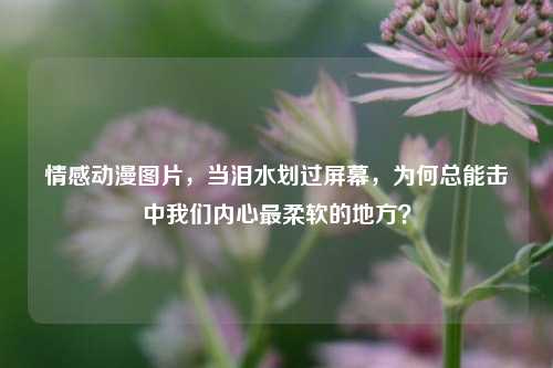 情感动漫图片，当泪水划过屏幕，为何总能击中我们内心最柔软的地方？