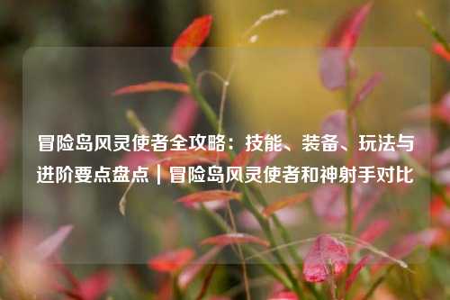 冒险岛风灵使者全攻略：技能、装备、玩法与进阶要点盘点｜冒险岛风灵使者和神射手对比